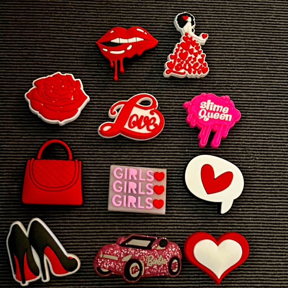Set of 11 Shoe Charms
